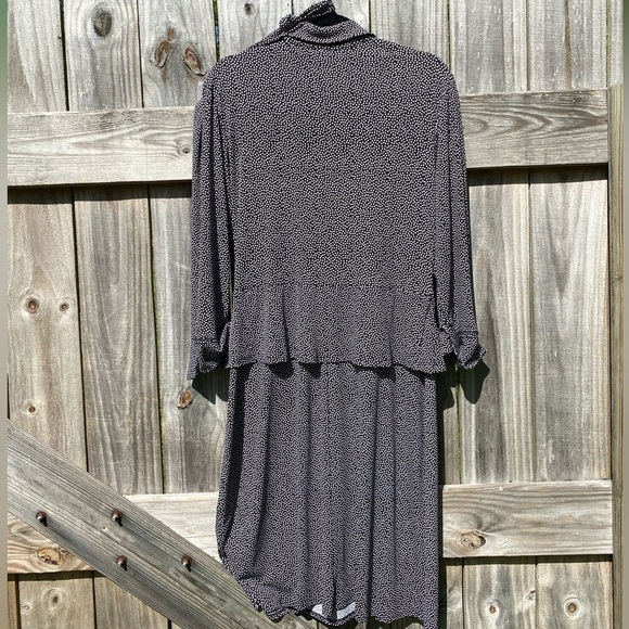 Vintage JBS limited Black and White Patterned Dress - Picture 4 of 7